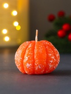 Ароматическая свеча декоративная «Мандарин чищенный», 55×40 мм - Фото 3