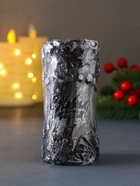 Свеча-цилиндр «С Новым годом», 55×105 мм, т. синяя - фото 118992695 Свеча-цилиндр «С Новым годом», 55×105 мм, т. синяя - фото 118992695