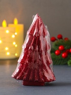 Свеча декоративная «Ёлка геометрия», 80×120 мм, лак, красная - фото 118992699 Свеча декоративная «Ёлка геометрия», 80×120 мм, лак, красная - фото 118992699