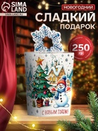Сладкий новогодний подарок «Снежинкин», 250 г - фото 117893168