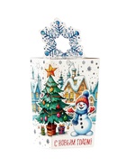 Сладкий новогодний подарок «Снежинкин», детский, 250 г - фото 117893170