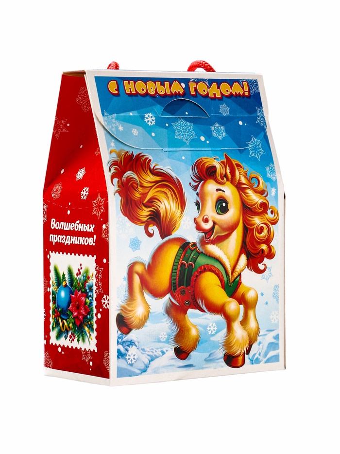Сладкий новогодний подарок «Позолота», 350 г - Фото 1
