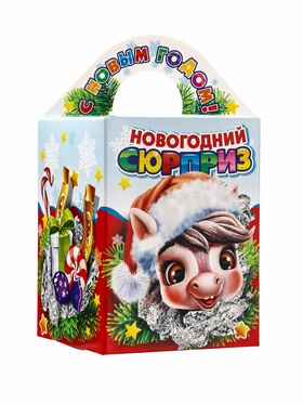 Сладкий новогодний подарок «Кубик», 300 г