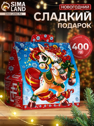 Сладкий новогодний подарок «Зимушка», детский, 400 г