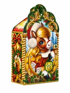 Сладкий новогодний подарок «Злата», детский, 450 г - фото 53419028