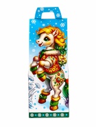 Сладкий новогодний подарок «Зефирчик», детский, 550 г - фото 117181572