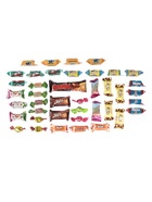 Сладкий новогодний подарок «Гжель», детский, 650 г - фото 58041036