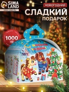Сладкий новогодний подарок «Пончик», 1000 г - фото 117893257