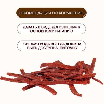 Wanpy Dog Соломка из вяленой говядины 100 г