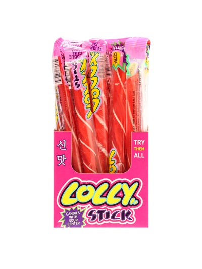 Леденец LOLLY STICK с кислым центром, 30 г