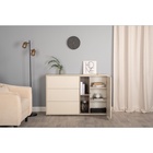 Комод Тайл 16.237, 1299х396х848, Сатин/Эмили блаш - фото 14901858