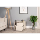 Тумба прикроватная «Тайл 16.163», 549×396×440 мм, цвет сатин/эмили блаш - Фото 3