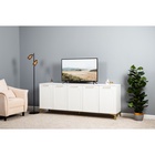 Тумба под ТВ «Монтесито 16.66», 2001×468×794 мм, цвет белый/белый - Фото 2