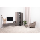 Тумба под ТВ «Роквуд 16.54.01», 768×368×320 мм, цвет эмили блаш/графит мягкая шагрень - Фото 4