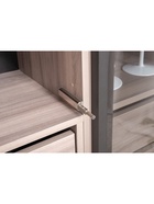 Гостиная Роквуд компоновка 2, 3076х372х2120, Графит  (артикул 10928717)  большой выбор товаров оптом и в розницу по низким ценам с доставкой