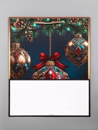 Пакет подарочный новогодний ламинированный, «Хрустальный шар», 26×12×32 см - Фото 5