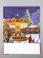 Пакет подарочный новогодний ламинированный, «Новогодний парк», 33×10×42.5 см - Фото 5