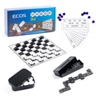 УЦЕНКА Настольные игры 3 в 1: лото, шашки, домино 10928789