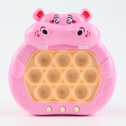 УЦЕНКА Развивающая игрушка звуковая «Бегемотик», световая с подвесом, виды МИКС - Фото 5