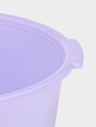 Таз хозяйственный круглый, 10 л, 37×35×14.5 см, фиалковый - фото 809198616