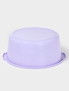 Таз хозяйственный круглый, 10 л, 37×35×14.5 см, фиалковый - фото 809198617