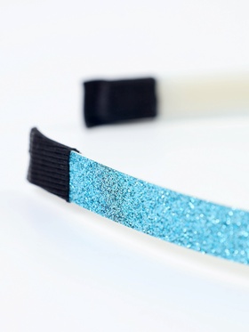 Корона новогодняя «Снежинка», голубая