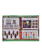 Подарок на новый год для детей «Кубический сюрприз» подарочный набор книг, 3д наклейки, очки, свечка, фигурки - Фото 4