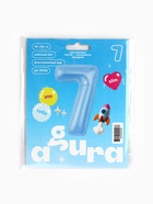 Воздушный шар фольгированный 40" «Цифра 7» - Фото 2