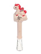 Генератор мыльных пузырей «Единорожка», световые эффекты, работает от батареек - Фото 2