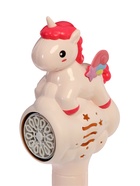 Генератор мыльных пузырей «Единорожка», световые эффекты, работает от батареек - Фото 4