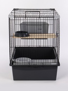 УЦЕНКА Клетка для шиншиллы «Пижон» №19, разборная, 58×40×49, серая 10929111