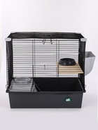 УЦЕНКА Клетка для шиншиллы «Пижон» №19, разборная, 58×40×49, серая 10929111