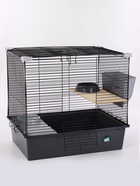 УЦЕНКА Клетка для шиншиллы «Пижон» №19, разборная, 58×40×49, серая 10929111