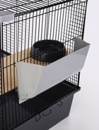 УЦЕНКА Клетка для шиншиллы «Пижон» №19, разборная, 58×40×49, серая 10929111