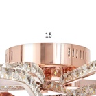 УЦЕНКА Люстра 86022/3 LED 72 Вт 3000К французское золото 45×45×11 см BayerLux - Фото 4