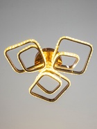 УЦЕНКА Люстра 86022/3 LED 72 Вт 3000К французское золото 45×45×11 см BayerLux - Фото 7