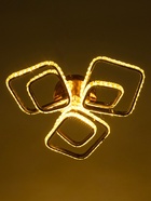 УЦЕНКА Люстра 86022/3 LED 72 Вт 3000К французское золото 45×45×11 см BayerLux - Фото 8