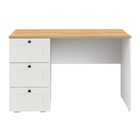 Стол письменный «Остин 12.159», 1200×660×754 мм, цвет белый/дуб золотой крафт - Фото 1