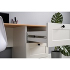 Стол письменный «Остин 12.159», 1200×660×754 мм, цвет белый/дуб золотой крафт - Фото 7