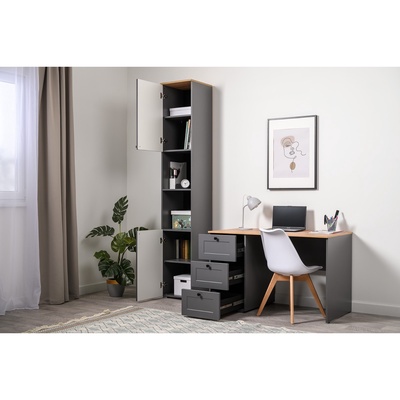 Рабочее место «Остин», комплект 2 предмета, цвет графит