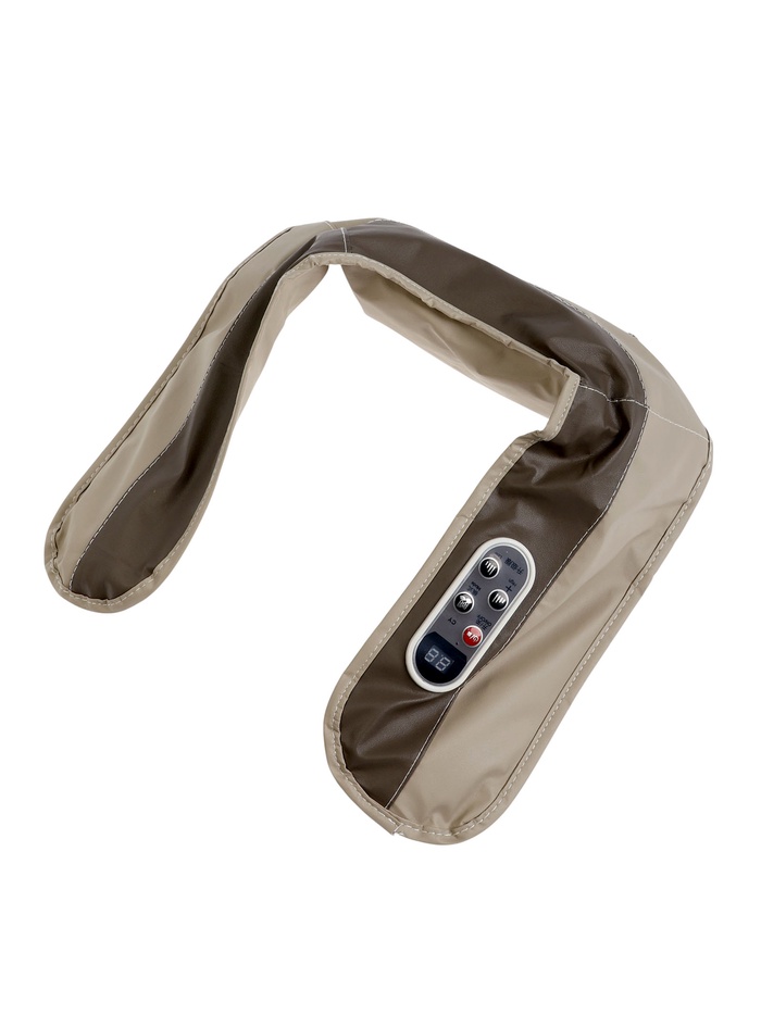 Массажёр для спины и шеи Luazon, наплечный, пульт, 99 режимов, 220 В - Фото 1