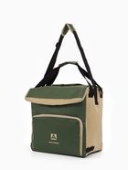 Термосумка «Арктика» на липучках, с люком, объём 30 л, зелёная - Фото 1