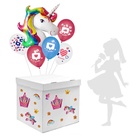 УЦЕНКА Воздушные шары в коробке, набор «Единорог» - Фото 6