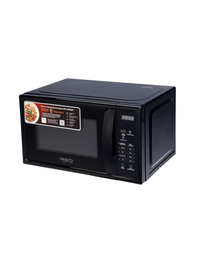 Микроволновая печь RED Solution RM-2005D, 700 Вт, 20 л, 9 программ, чёрная
