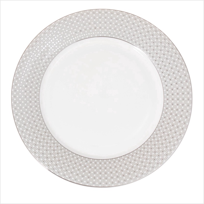 УЦЕНКА Набор тарелок WY "Eternal" 2 шт d= 25.5 см - фото 117477439