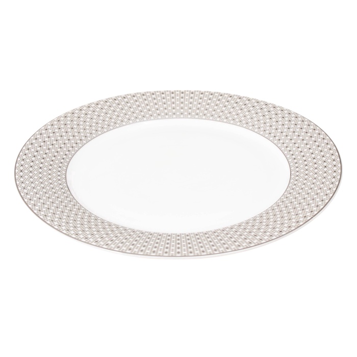 УЦЕНКА Набор тарелок WY "Eternal" 2 шт d= 25.5 см - фото 117477440