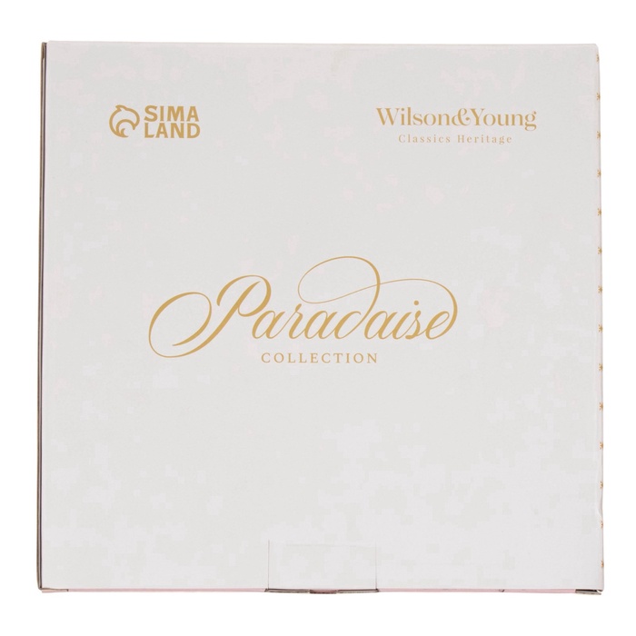 УЦЕНКА Набор тарелок WY "Eternal" 2 шт d= 25.5 см - фото 117477442