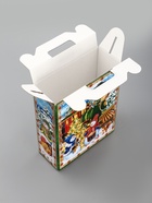 Подарочная новогодняя коробка «Экспресс», для сладких подарков, 16.8?7?25 см (комплект 5 шт) - фото 53887743