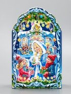 Подарочная коробка новогодняя «Новогодняя карусель», фигурная, 160?75?260 см (комплект 5 шт) - фото 53887762