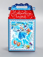 Подарочная новогодняя коробка «Олимпиада», для сладких подарков, 17.8×10×32.5 см - фото 809183263